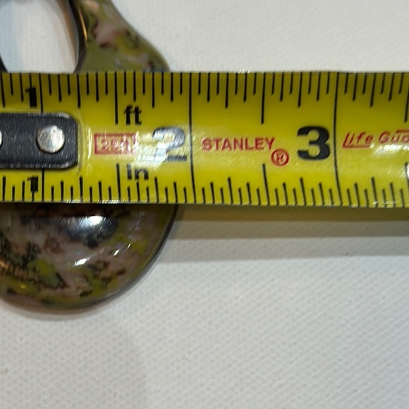 Artistic Blue and Green Pendant Necklace - Picture 7 of 10